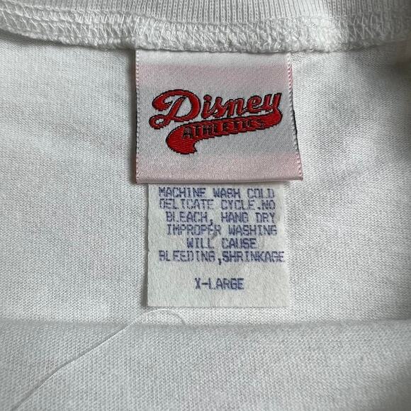 Disney Athletic vintage Minnie Mouse workout t-shirt size XL Women's USA - Picture 3 of 8